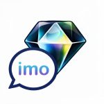 Colorful diamond with 'imo' text