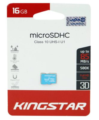 رم میکرو ۱۶ گیگ کینگ استار KingStar U1 C10 85MB/s