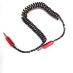 کابل AUX  فنری