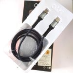 کابل شارژ دو سر تایپ سی | OAK k285