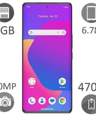گوشی داریا Bond 5G | حافظه 256 رم 8 گیگابایت|موبایلپ