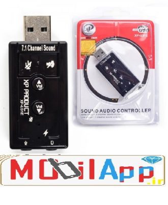 کارت صدا USB ایکس پی مدل XP U31E ولوم دار