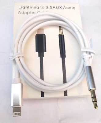کابل تبدیل لایتنینگ به جک 3.5 AUX Audio مدل 025