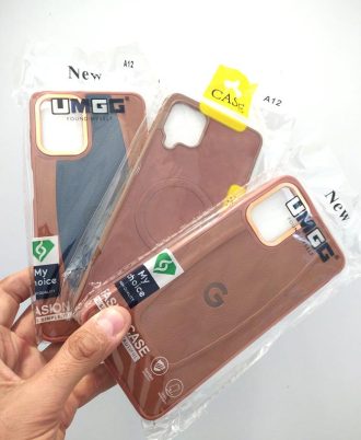 Three mobile phone cases in packaging